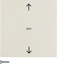Berker 85245282 KNX-Funk Jalousie-Taste quicklink S.1 weiß. glänzend