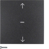 Berker 85245285 KNX-Funk Jalousie-Taste quicklink S.1/B.3/B.7 anthrazit. matt