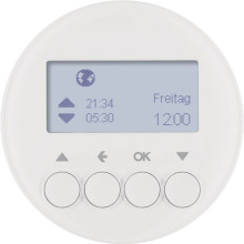 Berker 85741139 Jalousie-Schaltuhr R.1/R.3 polarweiß. glänzend