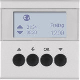 Berker 85741183 Jalousie-Schaltuhr S.1/B.3/B.7 alu. matt