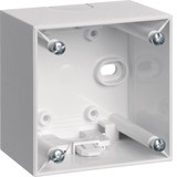 Berker 911512509 Aufbau-Gehäuse hoch AP. Integro Flow/Pure. polarweiß glänzend