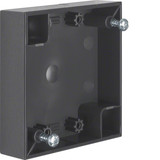 Berker 911522525 Aufbau-Gehäuse flach AP. Integro Flow. anthrazit glänzend