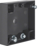 Berker 911522555 Aufbau-Gehäuse flach AP. Integro Flow. anthrazit glänzend