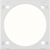 Berker 918252512 Aufbau-Distanzring. Integro Flow/Pure. polarweiß glänzend