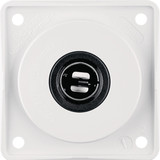 Berker 945172509 Steckdose 12 V. Integro Modul-Einsätze. polarweiß glänzend
