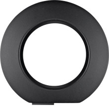 Berker MAN0100217 Endrahmen 1fach Serie 1930 softtouch schwarz