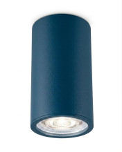 Bioledex HELSO-F Deckenleuchte GU10 Aufbau Deckenspot Marine Blau Anschrauben oder Kleben