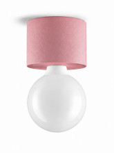 Bioledex PIKKO Deckenleuchte Wandleuchte E27 Aufbau 100mm Pink