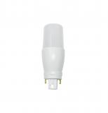 Bioledex LED Lampe G24 7W 600Lm PLC 3000K Warmweiss für G24d-1, G24d-2, G24d-3