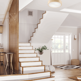 Bioledex natur Deckenleuchte 37cm 2x E27 Kiefer Holz, Glas