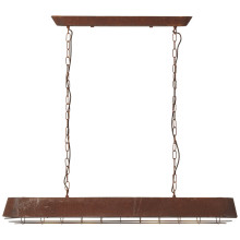 Brilliant Alvera Pendelleuchte, 4-flammig E27 Rost 90880/55