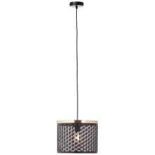 Brilliant Neolia Pendelleuchte 30cm E27 Schwarz Gold 99281/86