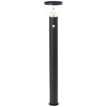 Brilliant Tulip LED Außenstehleuchte 3W Warmweiß IP44 Schwarz Solar, Bewegungsmelder G40412/06