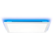 Brilliant Allie LED Deckenaufbau-Paneel 40x40cm 24W Tageslichtweiß Weiß Memory Funktion, Nachtlicht, Timer G96946/05