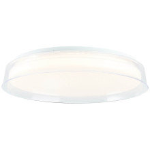 Brilliant Leanna LED Deckenleuchte 41cm 24W Tageslichtweiß Transparent Weiß Nachtlicht G97189/70