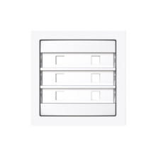 Busch-Jaeger Zentralscheibe 6-fach beleuchtbar Busch-art linear 2CKA001582A0449 1575 CN-44G