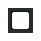 Busch-Jaeger Zwischenring Telekommunikationseinsätze 50 x 50mm schwarz matt - Busch-art 2CKA001710A4177 1746/10-45M