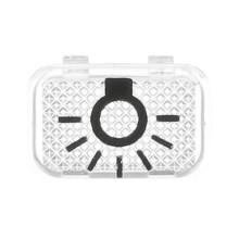 Busch-Jaeger Tastersymbol, transparent Licht 2CKA001714A0211 2145 LI