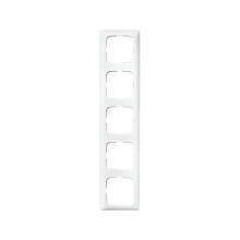Busch-Jaeger Reflex SI Linear-Abdeckrahmen 5-fach Rahmen Reflex SI Linear 2CKA001725A1498 2515-214K-102