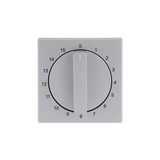 Busch-Jaeger Zentralscheibe mit Drehknopf, mit Aufdruck 2CKA001753A0257 1770-83-103