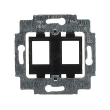 Busch-Jaeger Tragring mit schwarzem Sockel 2CKA001753A8063 1814