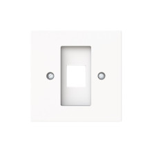 Busch-Jaeger Zentralscheibe mit Tragring Modular-Jack 1-fach Busch-art linear 2CKA001753A9923 2561-44M