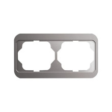 Busch-Jaeger Abdeckrahmen 2-fach Rahmen alpha 2CKA001754A1629 1722-20