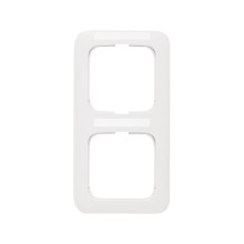 Busch-Jaeger Abdeckrahmen 2-fach Rahmen mit Sichtfenster Reflex SI 2CKA001754A2163 1722 NS-214