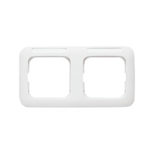 Busch-Jaeger Abdeckrahmen 2-fach Rahmen mit Sichtfenster Reflex SI 2CKA001754A2171 1732 NS-214