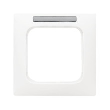 Busch-Jaeger Abdeckrahmen 1-fach Rahmen mit Sichtfenster Reflex SI 2CKA001754A4058 1721 NSKA-214