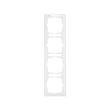 Busch-Jaeger Abdeckrahmen senkrecht 4-fach Rahmen mit Sichtfenster Reflex SI Linear 2CKA001754A4063 1724 NSKA-214