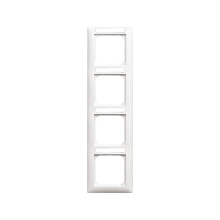 Busch-Jaeger Abdeckrahmen senkrecht 4-fach Rahmen mit Sichtfenster Busch-balance SI 2CKA001754A4554 1724 NS-914