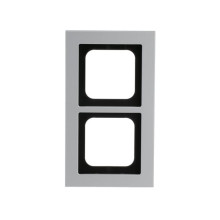Busch-Jaeger Abdeckrahmen 2-fach Rahmen Busch-axcent 2CKA001754A4694 1722-276