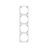 Busch-Jaeger Abdeckrahmen 4-fach studioweiß - Busch-art linear Busch-art linear 2CKA001754A4861 1724-44G