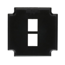 Busch-Jaeger Sockel für 2 Modular-Jack-Buchsen 0210 und 0211 2CKA001764A0257 1713