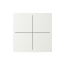 Busch-Jaeger Abdeckung, 4fach für Keypad Busch-balance SI 2CKA006199A0166 LFW/A.4.55.11-914
