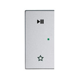 Busch-Jaeger Wippe 2-fach links, mit Symbol Play/Pause 2CKA006220A0737 6237-21-83