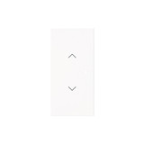 Busch-Jaeger Wippe 2-fach links/rechts, mit Symbol Jalousie Symbol Pfeile studioweiß - 2CKA006220A0964 6232-20-44G