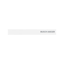 Busch-Jaeger Abschlussleiste unten mit Temperaturfühler und Schriftzug Busch-priOn 2CKA006310A0161 6352-24G-101