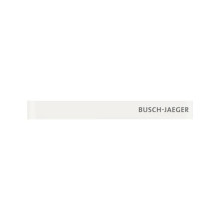 Busch-Jaeger Standardabschlussleiste unten mit Schriftzug Busch-priOn 2CKA006310A0179 6349-811-101