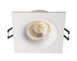 Deko-Light Einbaurahmen, Sirrah eckig, Signalweiß, 12V, GU5.3 MR16, max. 50W 110022