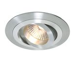 Deko-Light Deckeneinbauring, silber, matt, 12V, GU5.3 MR16, max. 50W 110222