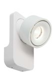 Deko-Light Wandaufbauleuchte Uni II, Warmweiß, weiß 341215