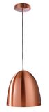 Deko-Light Pendelleuchte Bell, E27, max. 40W, Metall, kupferfarben 342052