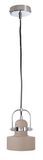 Deko-Light Pendelleuchte Pavonis, E27, max. 25W, Beton, grau 342103