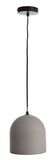 Deko-Light Pendelleuchte Concreto I, E27, max. 25W, Beton, grau 342128