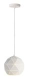 Deko-Light Pendelleuchte Asterope rund 250, E27, max. 40W, Metall, weiß, matt 342129