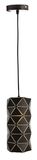 Deko-Light Pendelleuchte Asterope linear, E27, max. 40W, Metall, schwarz, matt 342136