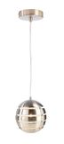 Deko-Light Pendelleuchte Ankaa 200, E27, max. 40W, Metall, Edelstahl, gebürtstet 342137