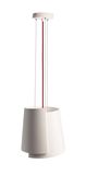 Deko-Light Pendelleuchte Twister II, E27, max. 40W, Gips, Weiß 342145